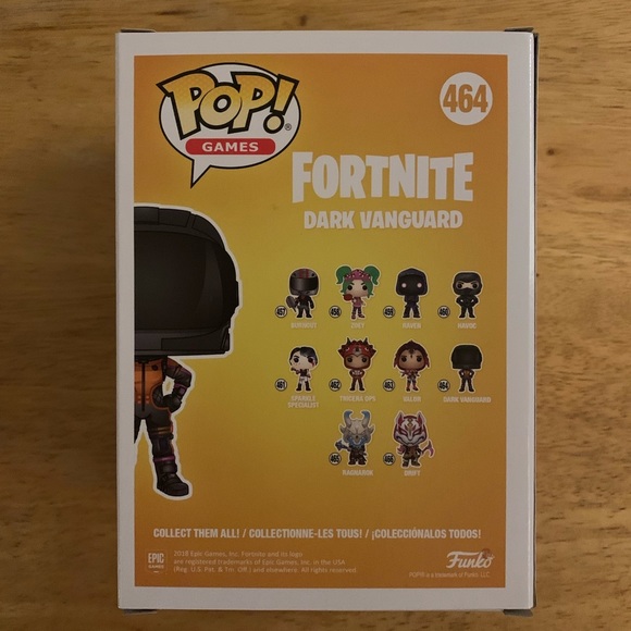 Funko Pop Fortnite Dark Vanguard(Glow in the Dark) - Picture 3 of 8